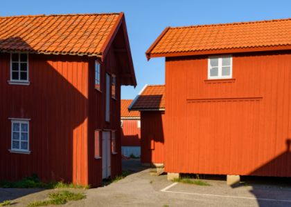 Małe fińskie domki